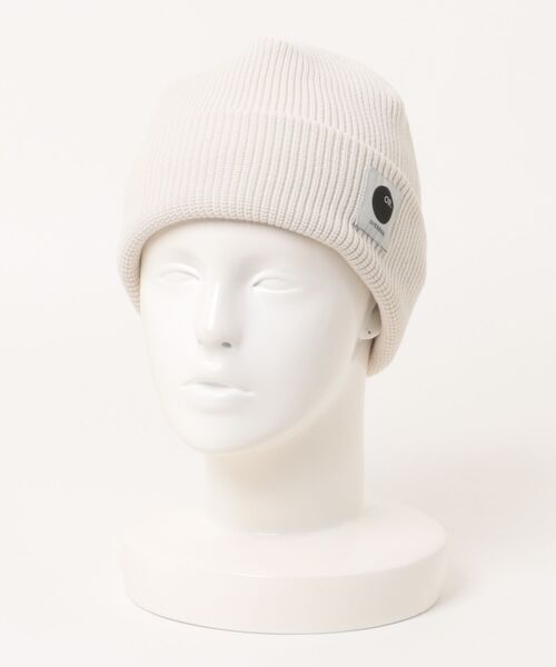 OVERRIDE（オーバーライド）の「OVERRIDE  REP LOGO LABEL WATCH / オーバーライド（ニットキャップ/ビーニー・メンズ・ダークブルー/ブラック/アイボリー/ピンク・57~59cm）」の2枚目の写真
