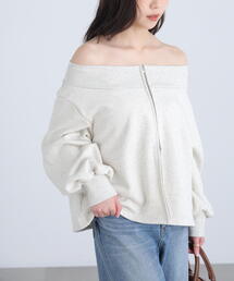 FREE'S MART | ◆〈ＭＦＭ〉袖バルーンオフショルＺＩＰカットソー(Tシャツ/カットソー)