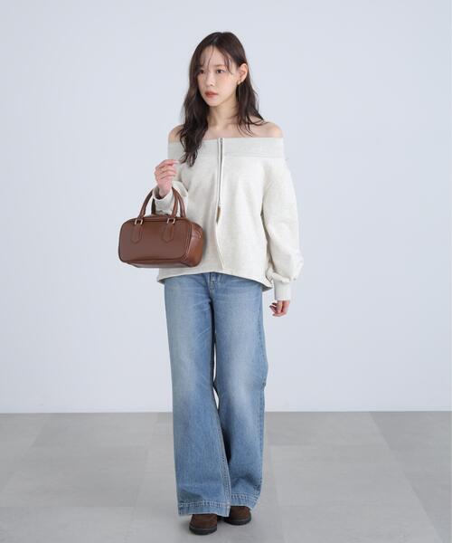 FREE'S MART(フリーズマート)の「◆〈MFM〉袖バルーンオフショルZIPカットソー(Tシャツ/カットソー・レディース・グレー系その他/ホワイト系その他・FREE)」の18枚目の写真