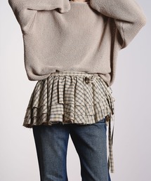 ROSE BUD | (CREOLME)CHECK FRILL SKIRT(スカート)