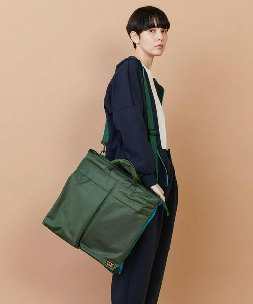 FRAPBOIS(フラボア)の「ライトスウェット(パーカー・レディース・ブラウン/ネイビー・1/2)」の3枚目の写真