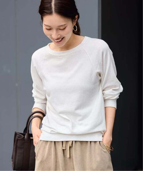 FRAMeWORK（フレームワーク）の「≪追加≫NEWスラブベアテンプルオーバー 2（Tシャツ/カットソー・レディース・グレー/アイボリー/ネイビー/ホワイト・FREE）」の5枚目の写真