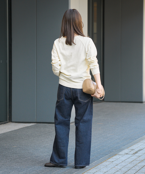 FRAMeWORK（フレームワーク）の「≪追加≫NEWスラブベアテンプルオーバー 2（Tシャツ/カットソー・レディース・グレー/アイボリー/ネイビー/ホワイト・FREE）」の14枚目の写真