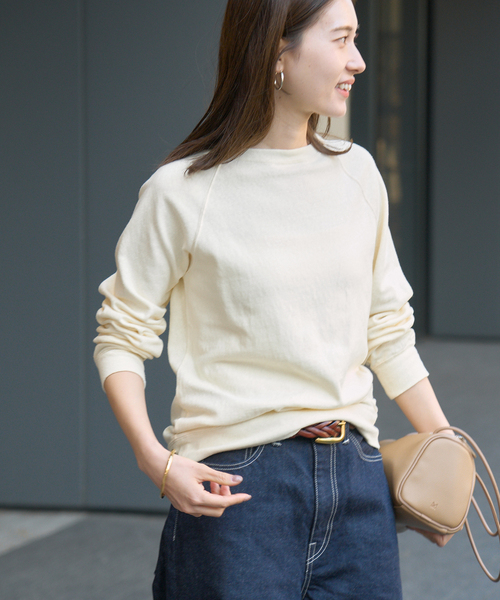 FRAMeWORK（フレームワーク）の「≪追加≫NEWスラブベアテンプルオーバー 2（Tシャツ/カットソー・レディース・グレー/アイボリー/ネイビー/ホワイト・FREE）」の16枚目の写真