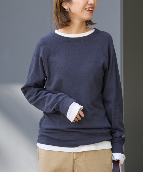 FRAMeWORK（フレームワーク）の「≪追加≫NEWスラブベアテンプルオーバー 2（Tシャツ/カットソー・レディース・グレー/アイボリー/ネイビー/ホワイト・FREE）」の22枚目の写真