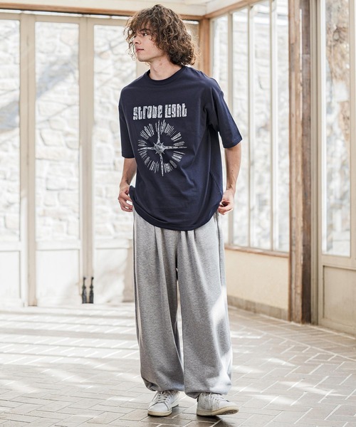 CAMBIO(カンビオ)の「mp14628- Urban Tuck Sweat Pants スウェットパンツ(AI-261-010)(スウェットパンツ・メンズ・ブラック/グレー・M/L)」の10枚目の写真