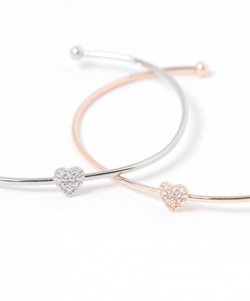 LAKOLE(ラコレ)の「スジハートトップバングル / 644585(バングル/リストバンド・レディース・梅/その他1・FREE)」の4枚目の写真