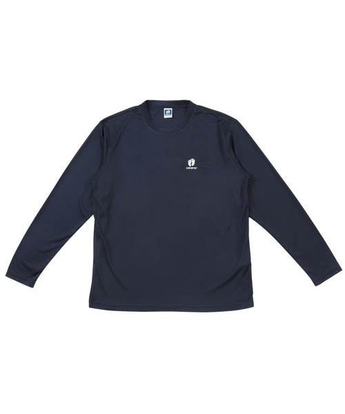 HANGTEN(ハンテン)の「【HANGTEN/ハンテン】ワンポイント刺繍ロングTシャツ 長袖Tシャツ ロンT カジュアル ストリート サーフ アメカジ 刺繍ロゴ(Tシャツ/カットソー・メンズ・ホワイト/ターコイズブルー/グレー/ネイビー・MEDIUM/LARGE/X-LARGE)」の6枚目の写真