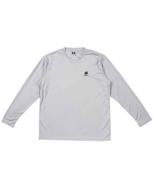 HANGTEN(ハンテン)の「【HANGTEN/ハンテン】ワンポイント刺繍ロングTシャツ 長袖Tシャツ ロンT カジュアル ストリート サーフ アメカジ 刺繍ロゴ(Tシャツ/カットソー・メンズ・ホワイト/ターコイズブルー/グレー/ネイビー・MEDIUM/LARGE/X-LARGE)」の7枚目の写真