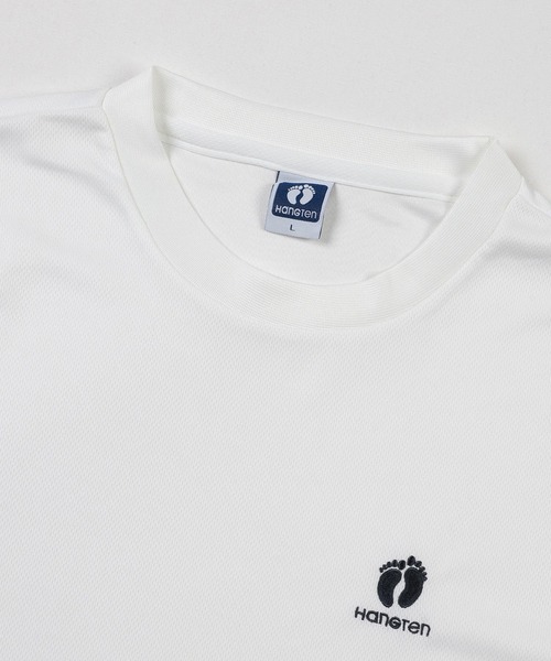HANGTEN(ハンテン)の「【HANGTEN/ハンテン】ワンポイント刺繍ロングTシャツ 長袖Tシャツ ロンT カジュアル ストリート サーフ アメカジ 刺繍ロゴ(Tシャツ/カットソー・メンズ・ホワイト/ターコイズブルー/グレー/ネイビー・MEDIUM/LARGE/X-LARGE)」の12枚目の写真