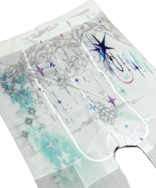 Never mind the XU(ネバーマインドザエックスユー)の「【Never mind the XU】Twilight star tights / 【ネバーマインド ザ エックスユー】トワイライトスタータイツ <着用動画あり>(タイツ/ストッキング・レディース・ベージュ・ONE SIZE)」の8枚目の写真