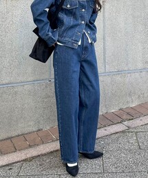 fredy emue | 《セットアップ対応》ワイドテーパードデニムパンツ(デニムパンツ)