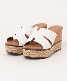 Bridget Birkin（ブリジットバーキン）の「【Bridget Birkin】サイドカットウェッジミュールサンダル(562505)（サンダル）」