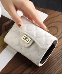 UP START（アップスタート）の「【MASHIRO】キルトカードケース 9枚収納(MA/EKW141)（カードケース）」