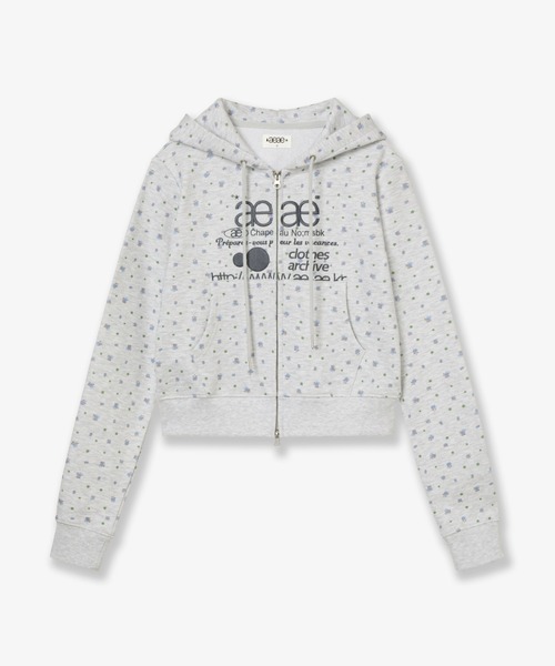 クロップ様　購入ページ WEB LOGO FLOWER CROP HOOD ZIP-UP 【公式通販】