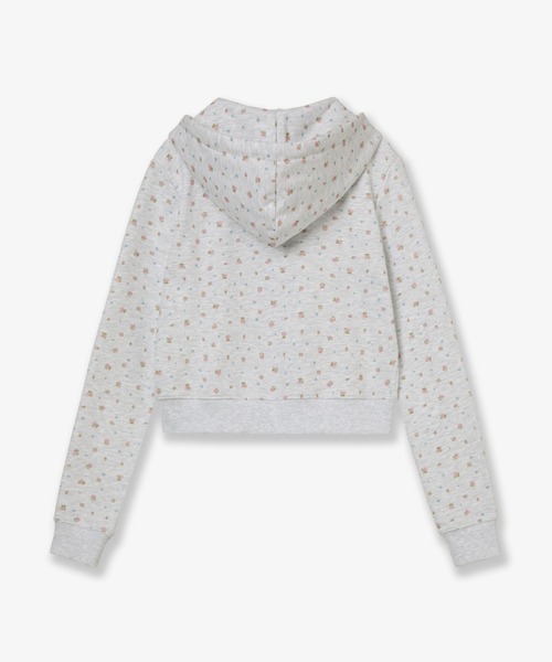 aeae（エーイーエーイー）の「WEB LOGO CROP HOOD ZIP-UP（パーカー・レディース・ピンク/ブルー・FREE）」の8枚目の写真