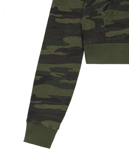 aeae（エーイーエーイー）の「WEB LOGO CROP HOOD ZIP-UP（パーカー・レディース・ピンク/ブルー・FREE）」の15枚目の写真