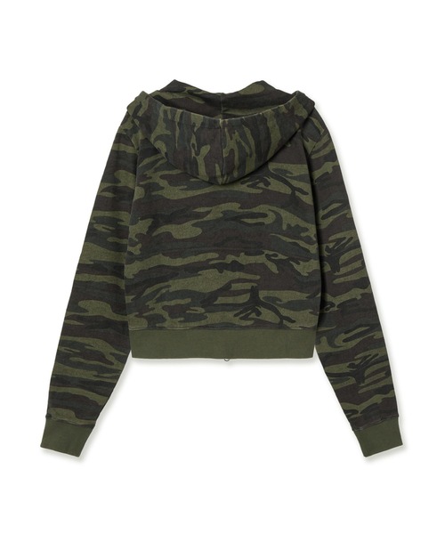 aeae（エーイーエーイー）の「WEB LOGO CROP HOOD ZIP-UP（パーカー・レディース・ピンク/ブルー・FREE）」の20枚目の写真