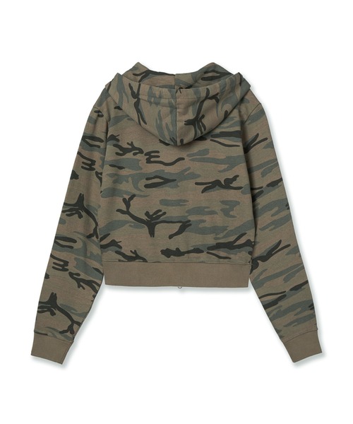 aeae（エーイーエーイー）の「WEB LOGO CROP HOOD ZIP-UP（パーカー・レディース・ピンク/ブルー・FREE）」の16枚目の写真