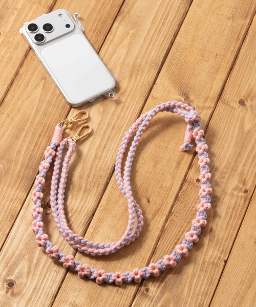 emonique（エモニーク）の「スマートフォン用ストラップ クリアストラップホルダー付 フラワー お花　あみあみ（スマホグッズ・レディース・その他4/その他12/その他9/その他7/その他19/その他13/その他10/その他8/その他18/その他17/その他16/その他15/その他14/その他6/その他11/その他5/その他3/その他2/その他1・FREE）」の10枚目の写真