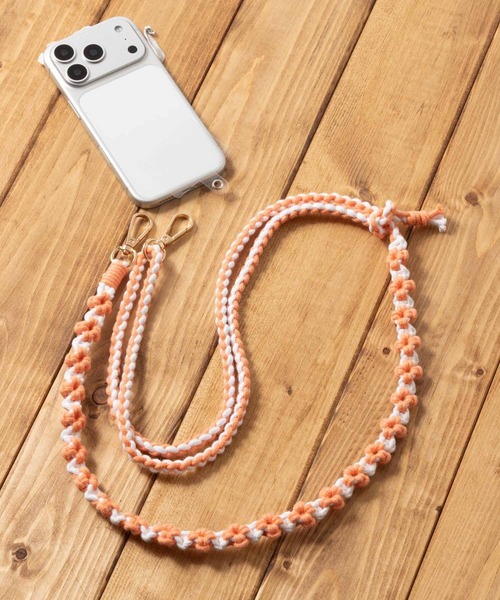 emonique（エモニーク）の「スマートフォン用ストラップ クリアストラップホルダー付 フラワー お花　あみあみ（スマホグッズ・レディース・その他4/その他12/その他9/その他7/その他19/その他13/その他10/その他8/その他18/その他17/その他16/その他15/その他14/その他6/その他11/その他5/その他3/その他2/その他1・FREE）」の13枚目の写真