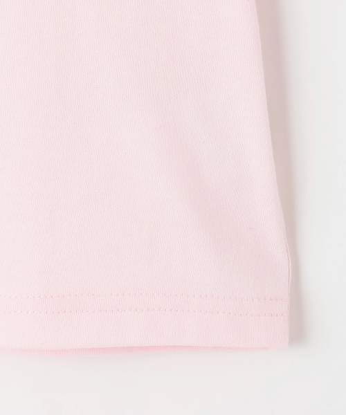 mezzo piano(メゾピアノ)の「イチゴ刺しゅうチュール袖 Tシャツ(Tシャツ/カットソー・キッズ・ピンク/オフホワイト・120cm/110cm/100cm/90cm)」の8枚目の写真