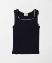 UNITED ARROWS | リブ スクエア キャミソールニット ‐ウォッシャブル‐(タンクトップ)