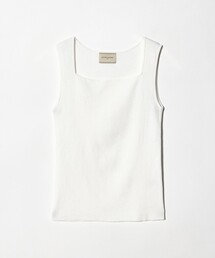UNITED ARROWS | リブ スクエア キャミソールニット ‐ウォッシャブル‐(タンクトップ)