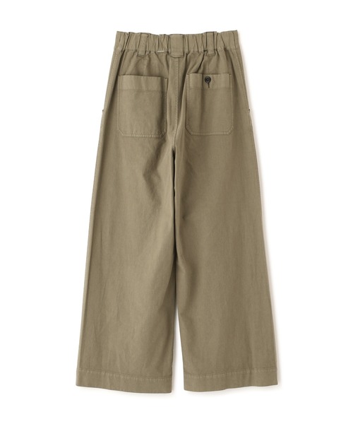 MHL.（エムエイチエル）の「BELGIAN LINEN COTTON PLAINWEAV（その他パンツ・レディース・カーキ/ナチュラル・3/2/1/0）」の8枚目の写真