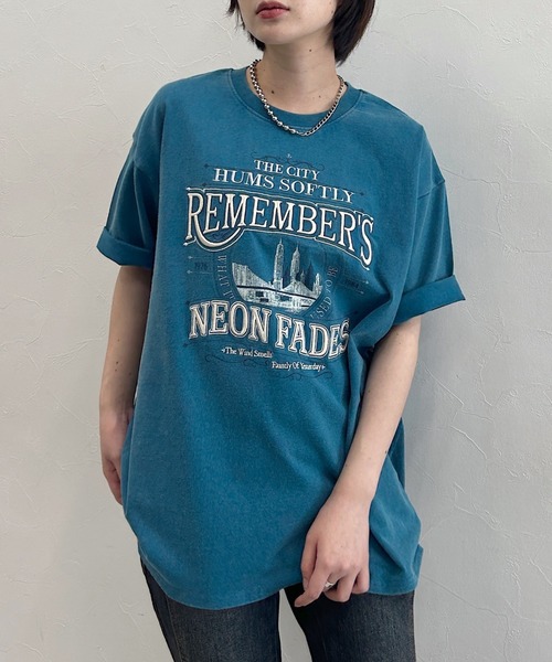 PAGEBOY(ページボーイ)の「クラフトスケープT 【選べる着丈・新色追加】(Tシャツ/カットソー・レディース・チャコールグレー/オートミール/レッド/オフホワイト/ターコイズブルー・SMALL/FREE)」の4枚目の写真