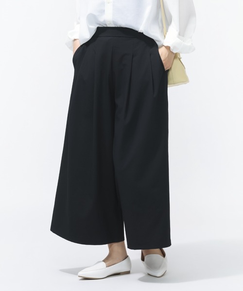 TIGORA(ティゴラ)の「ティゴラ TIGORA UVカット撥水スカーチョ(その他パンツ・レディース・ライトベージュ/ブラック/ネイビー・S/M/L/XL)」の2枚目の写真