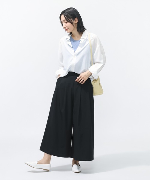 TIGORA(ティゴラ)の「ティゴラ TIGORA UVカット撥水スカーチョ(その他パンツ・レディース・ライトベージュ/ブラック/ネイビー・S/M/L/XL)」の12枚目の写真