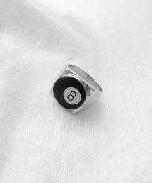 YACA（ヤーカ）の「8Ball Ring/エイトボールリング【unisex item】（リング）」