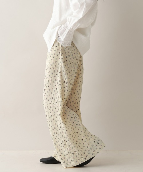 RAGEBLUE（レイジブルー）の「楊柳アソートワイドイージーパンツ（スラックス・レディース・グレー/ブラウン/ブルー系/ブラック系/ホワイト系・FREE）」の21枚目の写真