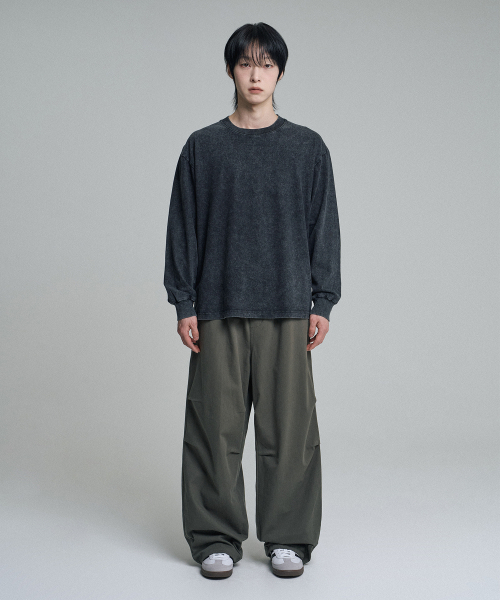 MOOVN（ムブン）の「パラシュートワイドバンディングパンツカーキ（その他パンツ・メンズ・その他・LARGE/MEDIUM/X-LARGE）」の3枚目の写真