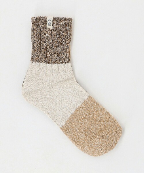 UGG（アグ）の「＜UGG＞Jhene Quarter ソックス（ソックス/靴下・レディース・ブラウン系/その他1・FREE）」の6枚目の写真