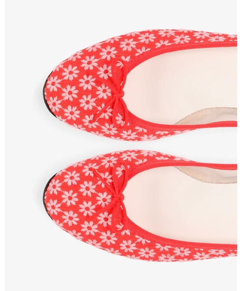 Repetto(レペット)の「Cendrillon Haute バレエフラット - EUサイズ / V374FLEURS(バレエシューズ・レディース・レッド・36/39/38/37)」の3枚目の写真