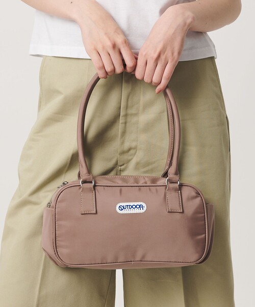 NICE WEATHER(ナイスウェザー)の「【別注】<OUTDOOR PRODUCTS>ボストンバッグ(ボストンバッグ・レディース・ダークグレー/ダークブラウン/ブラック/モカ/ライトブルー・FREE)」の6枚目の写真