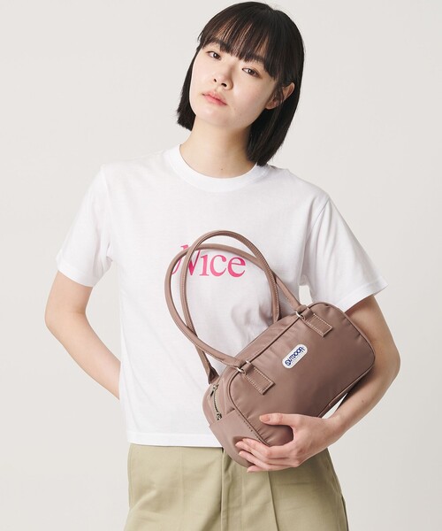 NICE WEATHER(ナイスウェザー)の「【別注】<OUTDOOR PRODUCTS>ボストンバッグ(ボストンバッグ・レディース・ダークグレー/ダークブラウン/ブラック/モカ/ライトブルー・FREE)」の7枚目の写真