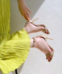 MAMIAN | ハイヒール ライン サンダル (9.0cmヒール)(サンダル)