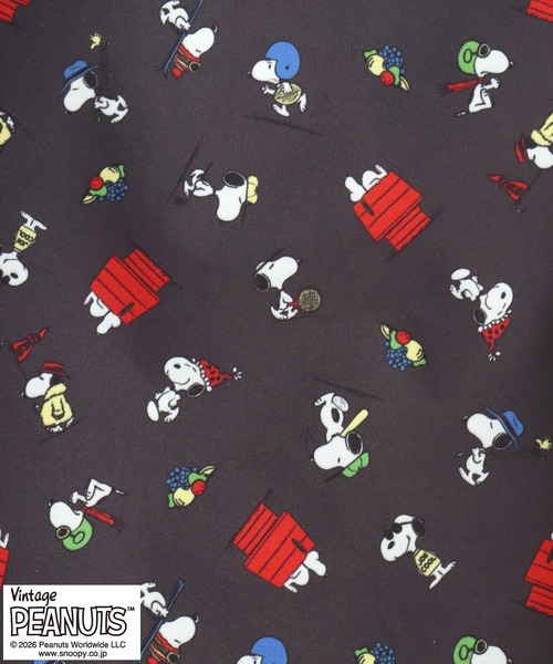 PEANUTS（ピーナッツ）の「Vintage PEANUTS×FRUIT OF THE LOOM コラボ スヌーピー キャラクター総柄エコバッグ（エコバッグ/サブバッグ・レディース・ブラック系その他/イエロー系その他/ホワイト系その他・FREE）」の18枚目の写真