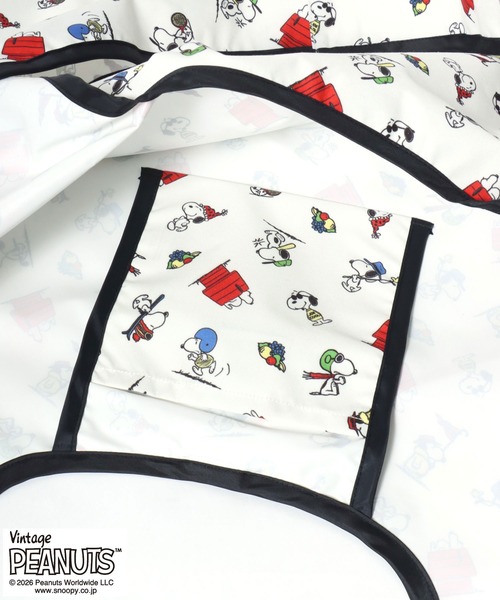 PEANUTS（ピーナッツ）の「Vintage PEANUTS×FRUIT OF THE LOOM コラボ スヌーピー キャラクター総柄エコバッグ（エコバッグ/サブバッグ・レディース・ブラック系その他/イエロー系その他/ホワイト系その他・FREE）」の12枚目の写真