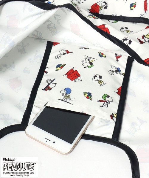 PEANUTS（ピーナッツ）の「Vintage PEANUTS×FRUIT OF THE LOOM コラボ スヌーピー キャラクター総柄エコバッグ（エコバッグ/サブバッグ・レディース・ブラック系その他/イエロー系その他/ホワイト系その他・FREE）」の13枚目の写真