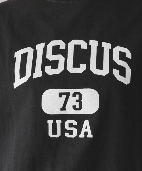 RAGEBLUE（レイジブルー）の「＜DISCUS/ディスカス＞カレッジBIGショートTシャツ（Tシャツ/カットソー・レディース・ブラック/ブルー/グレー/オフホワイト/ライトブルー/レッド・FREE）」の18枚目の写真