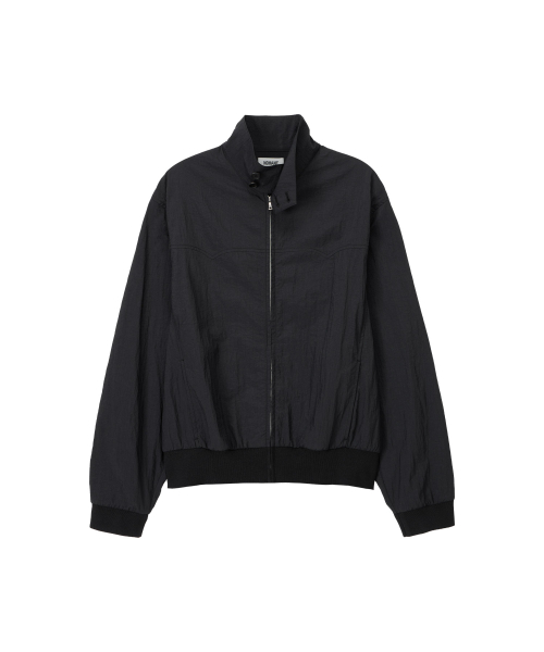 NOHANT（ノアン）の「LIGHT STAND-COLLAR BLOUSON BLACK（ナイロンジャケット・レディース・ブラック・SMALL/MEDIUM/LARGE）」の8枚目の写真