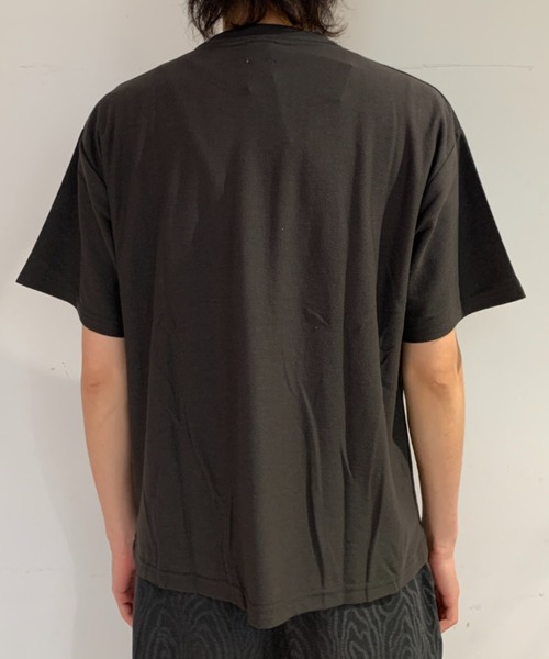 link lot（リンクロット）の「クロスステッチアニマル刺繍半袖Tシャツ（Tシャツ/カットソー・メンズ・ブラウン/チャコール/ホワイト・M/L）」の6枚目の写真