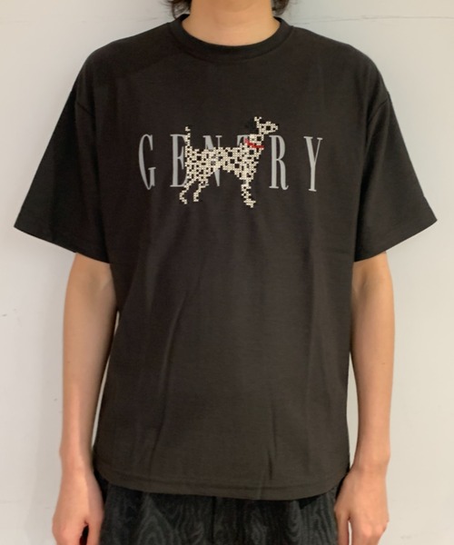 link lot（リンクロット）の「クロスステッチアニマル刺繍半袖Tシャツ（Tシャツ/カットソー・メンズ・ブラウン/チャコール/ホワイト・M/L）」の11枚目の写真