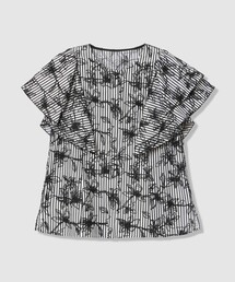 ANAYI | フラワー刺繍ストライプ ブラウス(シャツ/ブラウス)