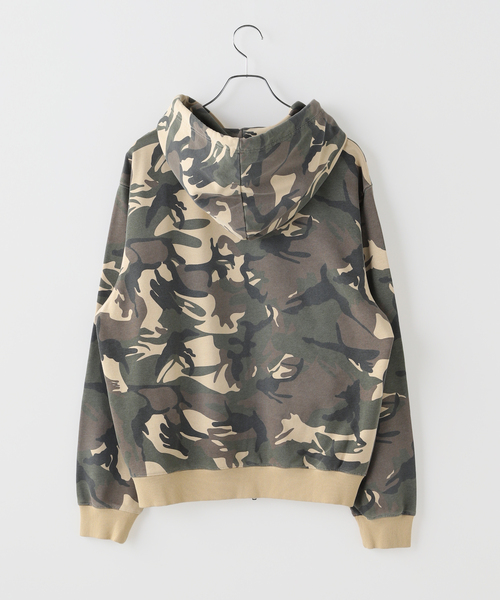 WOKE EDGE / ウォークエッジ Diamond Logo Zip Hoodie（パーカー