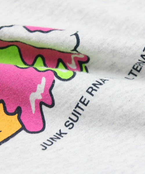 RNA(アールエヌエー)の「M2679 アイスモンスタープリントTEE(Tシャツ/カットソー・レディース・ブラック/アッシュグレー/ホワイト・MEDIUM)」の17枚目の写真